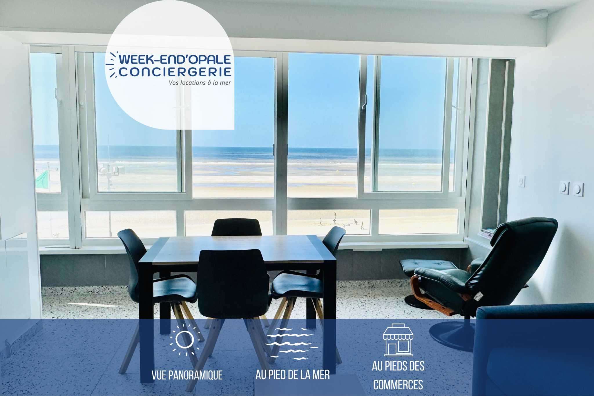 Panorama bleu location mer merlimont location appartement au pied de la mer merlimont