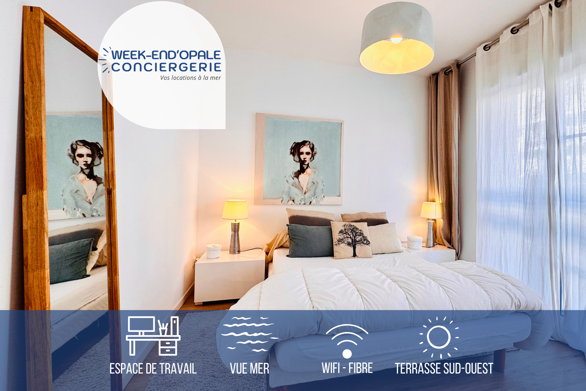 location appartement 2 chambres centre stella lage