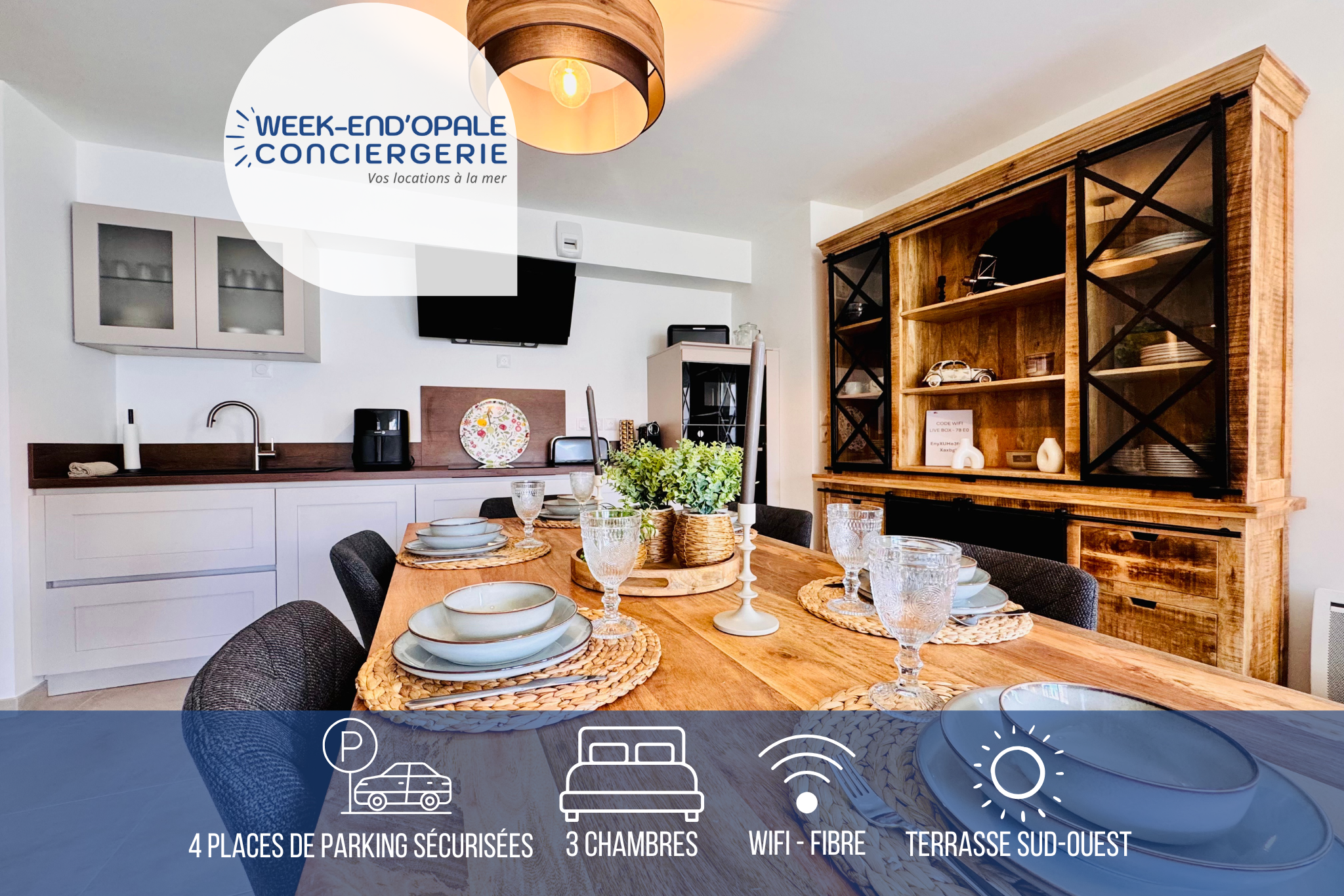 Location 3 chambres Merlimont Plage